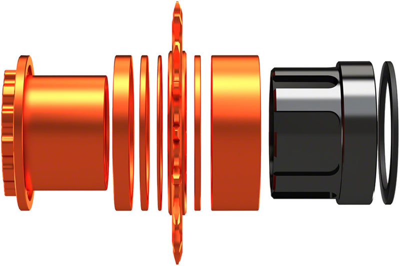 Load image into Gallery viewer, Wheels Manufacturing SOLO-XD XD/XDR Single Speed Conversion Kit - 18t For SRAM XD/XDR Freehub Orange