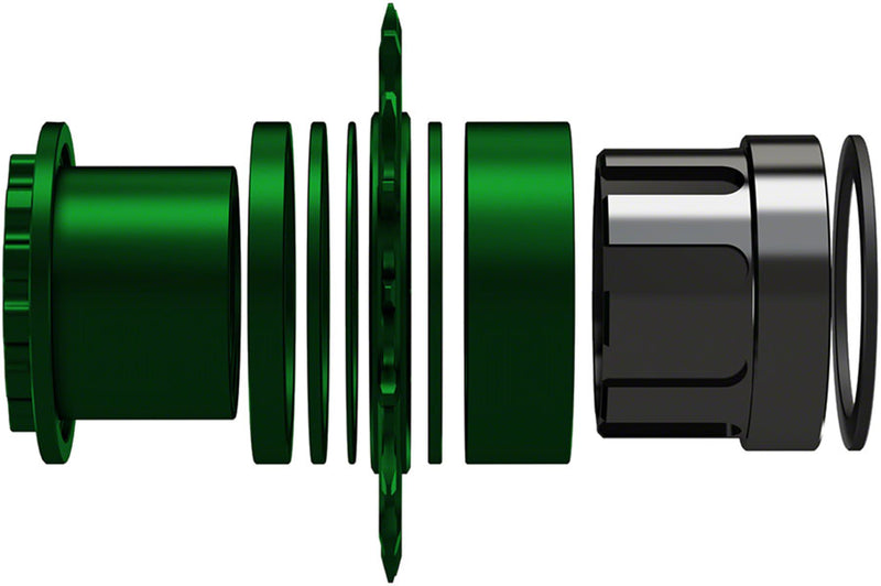 Load image into Gallery viewer, Wheels Manufacturing SOLO-XD XD/XDR Single Speed Conversion Kit - 18t For SRAM XD/XDR Freeubs Green