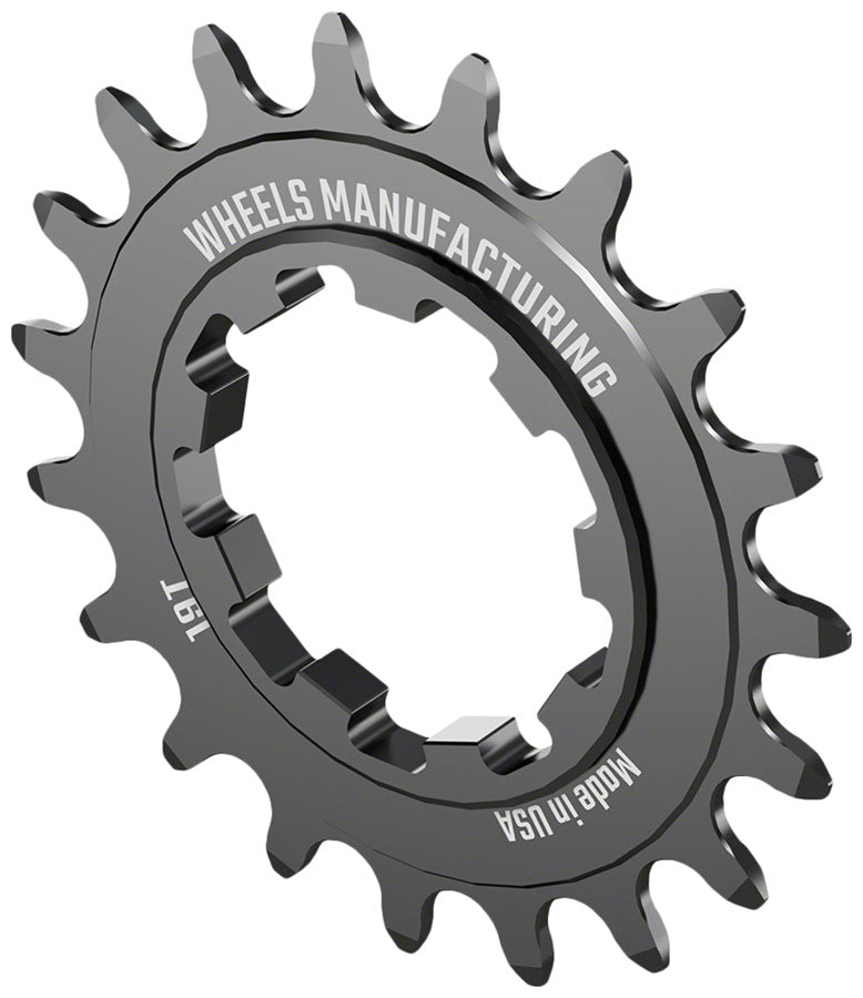 Load image into Gallery viewer, Wheels Manufacturing SOLO-SPEED Cog - 19t Fits SOLO-SPLINE SOLO-XD kits BLK