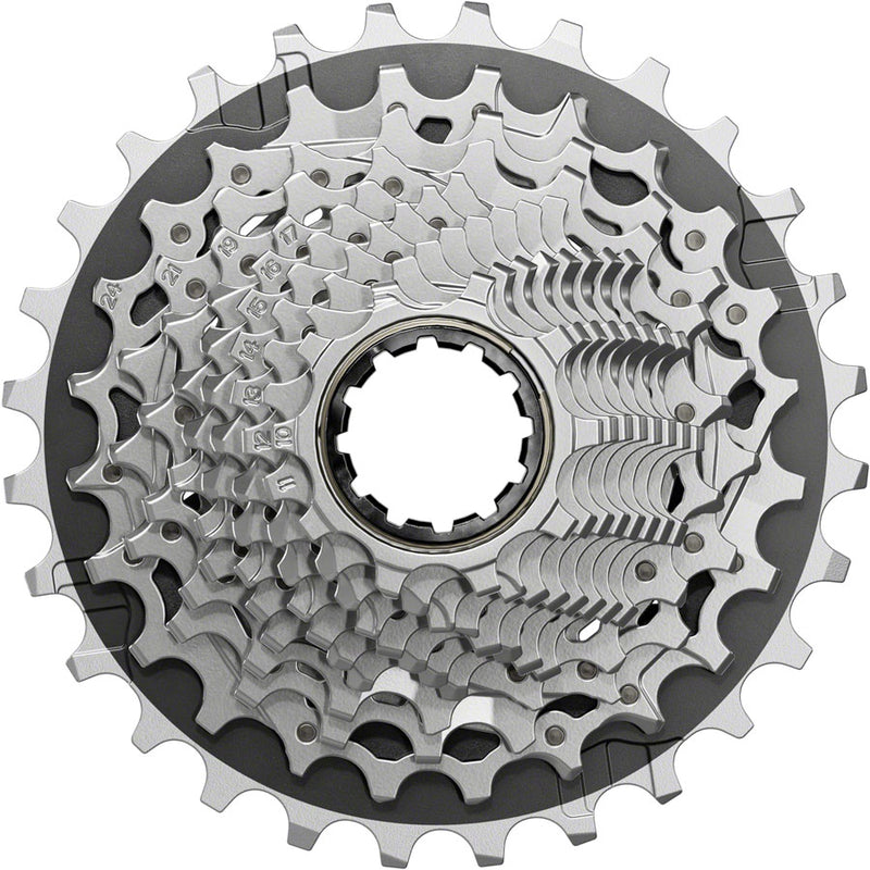 Load image into Gallery viewer, SRAM Force XG-1270 Cassette - 12-Speed 10-28t Silver For XDR Driver Body E1