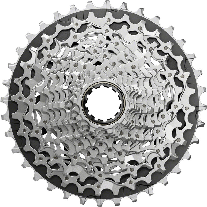 Load image into Gallery viewer, SRAM Force XG-1270 Cassette - 12-Speed 10-36t Silver For XDR Driver Body E1