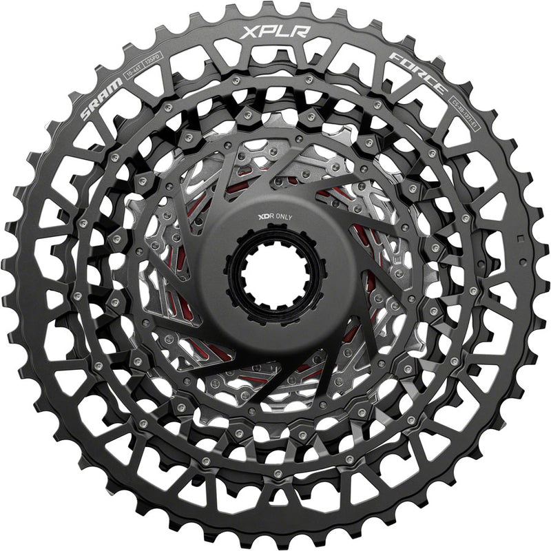 Load image into Gallery viewer, SRAM Force XPLR XG-1371 Cassette - 13-Speed 10-46t For XDR Driver Silver E1