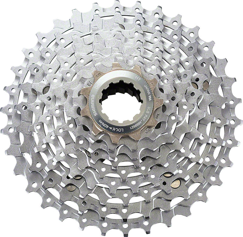 Load image into Gallery viewer, Shimano Deore XT CS-M770 Cassette - 9 Speed 11-32t Silver