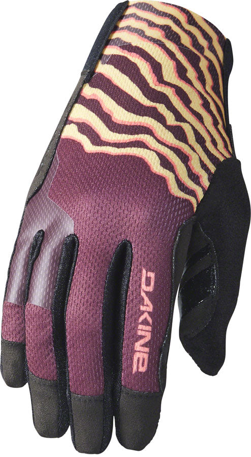 Load image into Gallery viewer, Dakine Covert Gloves - Ochre Stripe Full Finger Womens Small