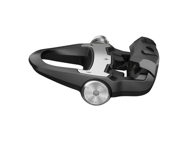 Load image into Gallery viewer, Garmin Rally RS100 Power Meter Pedals - Single Sided Clipless Composite 9/16" BLK Pair Single-Sensing Shimano SPD-SL