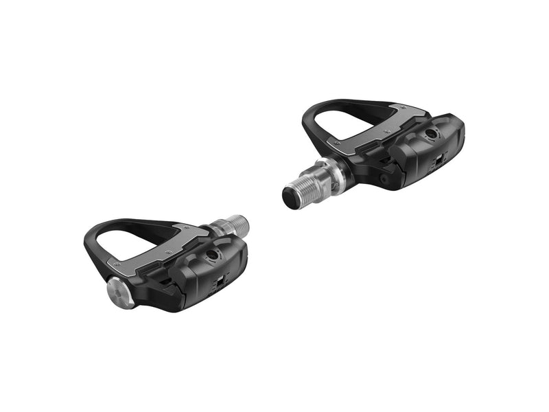 Load image into Gallery viewer, Garmin Rally RS100 Power Meter Pedals - Single Sided Clipless Composite 9/16" BLK Pair Single-Sensing Shimano SPD-SL