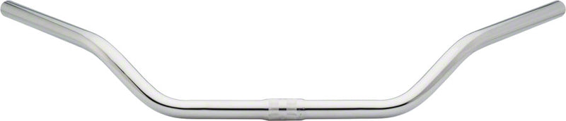 Load image into Gallery viewer, Wald 898 Gull Wing Steel Handlebar: 28" Wide 3" Rise 1" Clamp Chrome