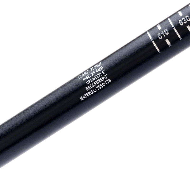 Load image into Gallery viewer, ProTaper JUNIT A25Y Youth Handlebar - 680mm 25mm Rise 31.8mm Aluminum Polished BLK