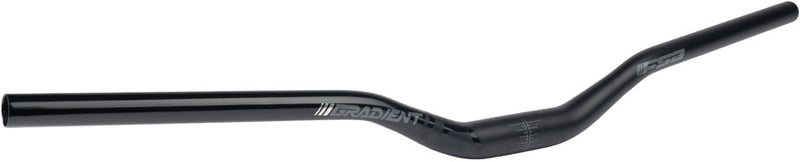 Load image into Gallery viewer, Full Speed Ahead Gradient Alloy Riser Handlebar - Aluminum 31.8mm Clamp 40mm Rise 800mm BLK