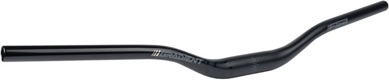 Load image into Gallery viewer, Full Speed Ahead Gradient Alloy Riser Handlebar - Aluminum 35mm Clamp 40mm Rise 800mm BLK
