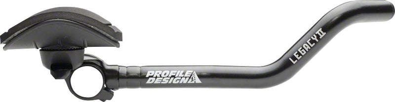Load image into Gallery viewer, Profile Design Legacy II Aluminum Aerobar ZB Bracket Venturi Armrest Matte BLK