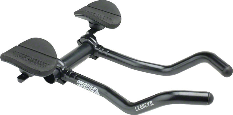 Load image into Gallery viewer, Profile Design Legacy II Aluminum Aerobar ZB Bracket Venturi Armrest Matte BLK