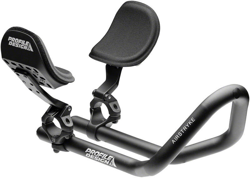 Load image into Gallery viewer, Profile Design Airstryke II Aluminum Aerobar Ergo Armrest L2 Flip-Up Bracket Matte BLK