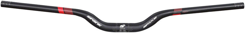 Load image into Gallery viewer, Spank Spike 800 Vibrocore Riser Handlebar: 31.8 800mm 50mm Rise Black/Red