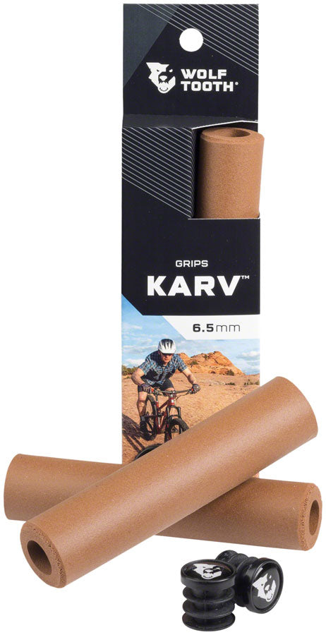 Load image into Gallery viewer, Wolf Tooth Karv Grips - Brown