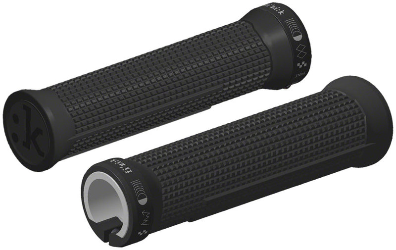 Load image into Gallery viewer, Fizik Race Feel Grips - Black Lock-On