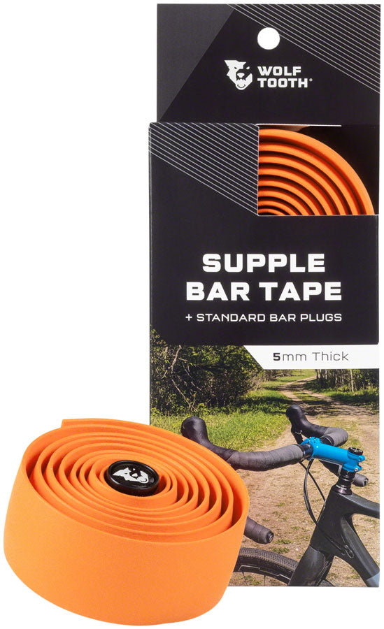 Load image into Gallery viewer, Wolf Tooth Supple Bar Tape - Orange