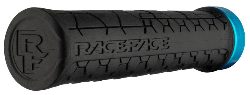 Load image into Gallery viewer, RaceFace Getta Grips - Turquoise Lock-On 33mm