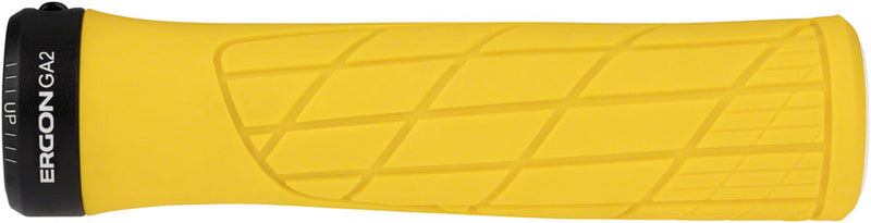 Load image into Gallery viewer, Ergon GA2 Grips - Yellow Mellow Lock-On