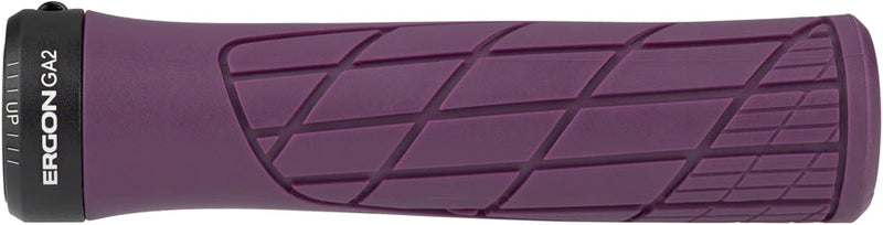 Load image into Gallery viewer, Ergon GA2 Grips - Purple Reign Lock-On