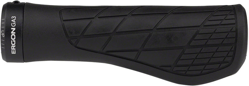 Load image into Gallery viewer, Ergon GA3 Grips - Black Lock-On Large