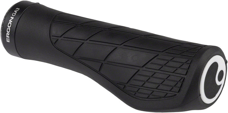 Load image into Gallery viewer, Ergon GA3 Grips - Black Lock-On Large
