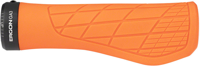 Load image into Gallery viewer, Ergon GA3 Grips - Juicy Orange Lock-On Large