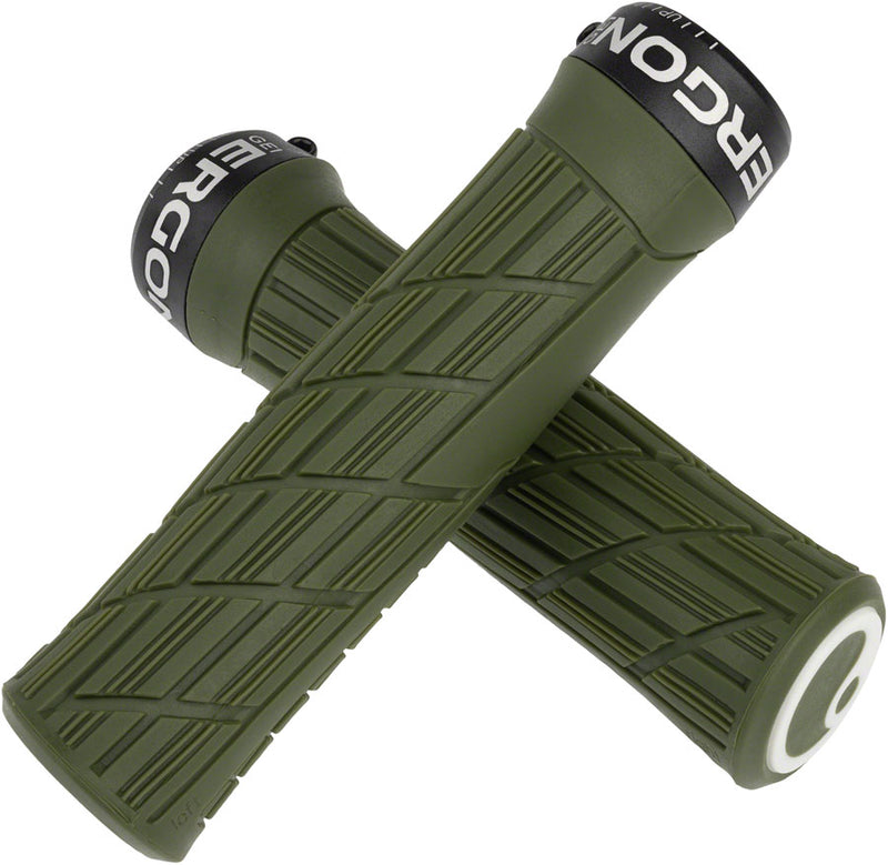 Load image into Gallery viewer, Ergon GE1 Evo Grips - Deep Moss Lock-On
