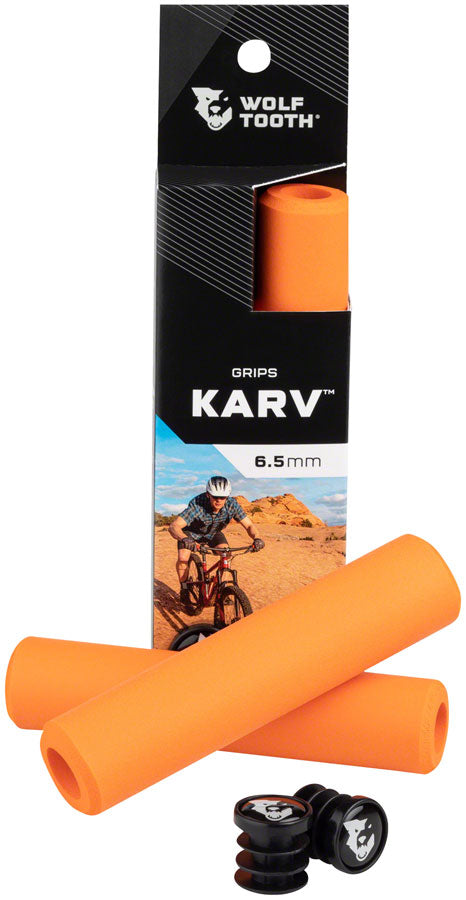 Load image into Gallery viewer, Wolf Tooth Karv Grips - Orange