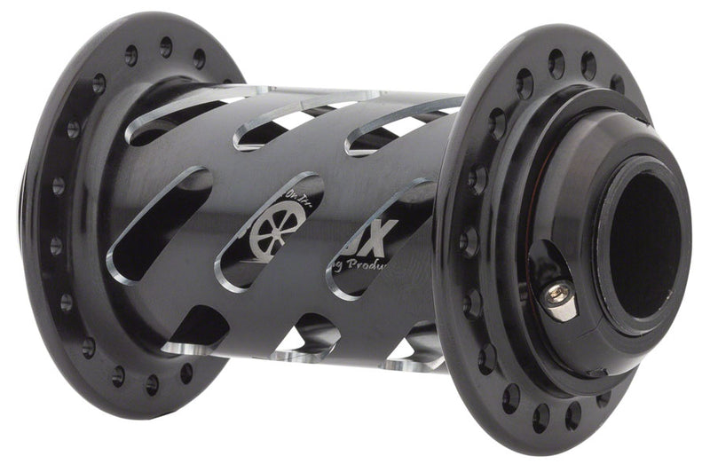 Load image into Gallery viewer, Onyx BMX Front Hub - 20mm Black 36H