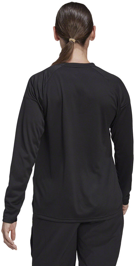Load image into Gallery viewer, Five Ten Long Sleeve Jersey - Black Women's Small