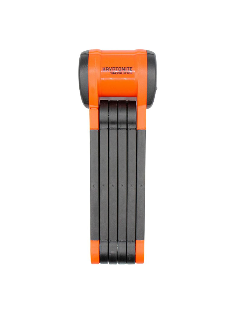 Load image into Gallery viewer, Kryptonite Evolution 790 Folding Lock - 90cm Keyed Inludes Click Tight Bracket BLK/Orange
