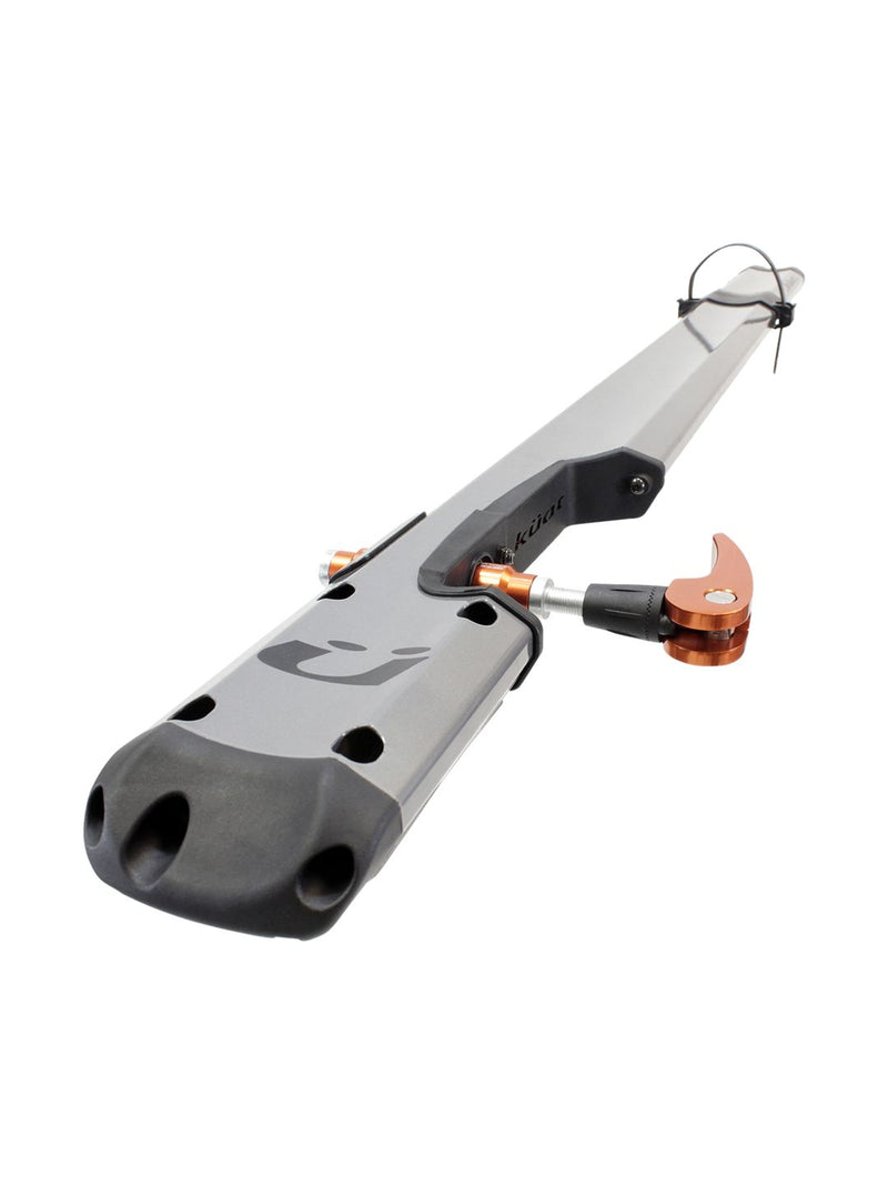 Load image into Gallery viewer, Kuat Trio Fork mounted bike rack Fits most racks and factory bars Gun metal grey