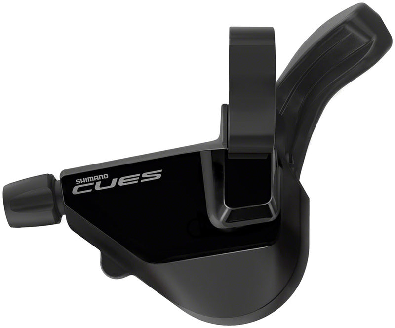 Load image into Gallery viewer, Shimano CUES SL-U6000-L Shifter - Left 2-Speed Rapidfire Plus Mono Black