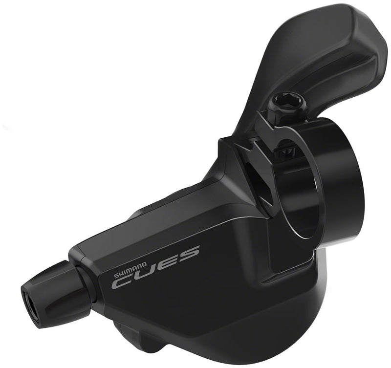 Load image into Gallery viewer, Shimano CUES SL-U6000-L Shifter - Left 2-Speed Rapidfire Plus Mono Black
