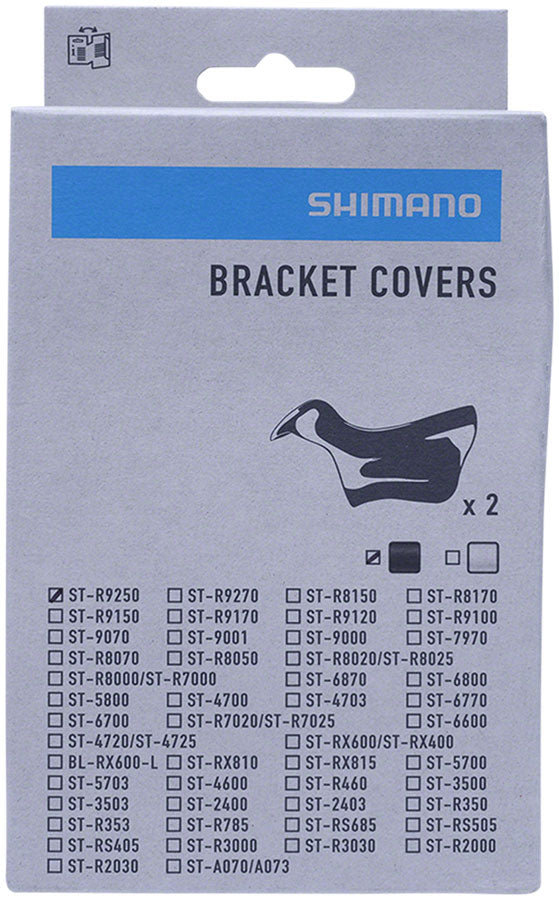 Load image into Gallery viewer, Shimano Dura-Ace ST-R9250 Di2 STI Lever Hoods - Black Pair