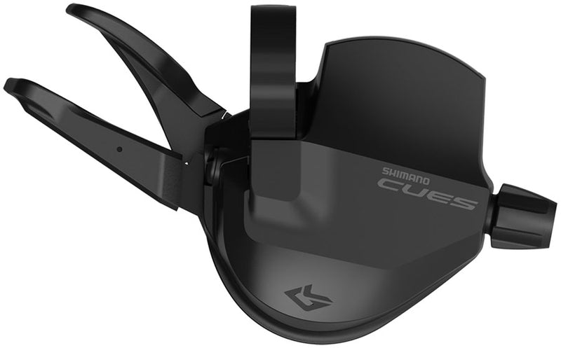 Load image into Gallery viewer, Shimano CUES SL-U4050-9R Short Reach Shifter - Right 9-Speed Rapidfire Plus Optical Gear Display BLK