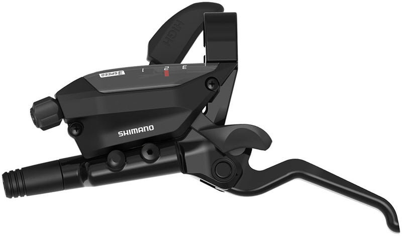 Load image into Gallery viewer, Shimano ST-EF515-L EZ Fire Plus Shift/Brake Lever - Left 3x Shift Optical Gear Display For Hydraulic Disc Brake BLK