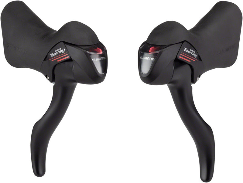Load image into Gallery viewer, Shimano Tourney ST-A070 7-Speed Double STI Lever Set