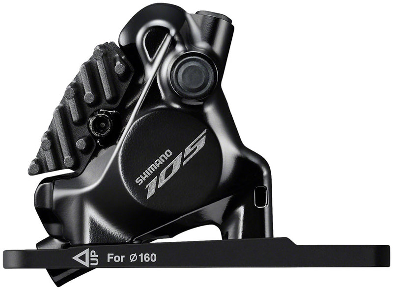 Load image into Gallery viewer, Shimano 105 ST-R7170-LE Di2 Shift/Brake Lever BR-R7170 Hydraulic Disc Brake Caliper - Front 2x Flat Mount Fork Adaptor BLK
