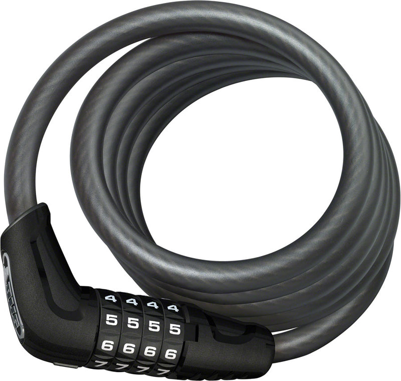 Load image into Gallery viewer, ABUS Numero 5510C Cable Lock -Combination 180cmx10mm With SR Selle Royal Mount BLK