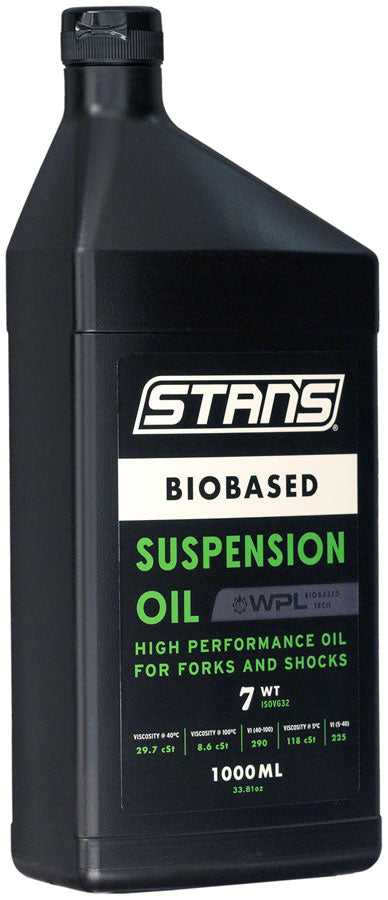 Load image into Gallery viewer, Stan's Biobased Suspension Oil - 7WT 1L