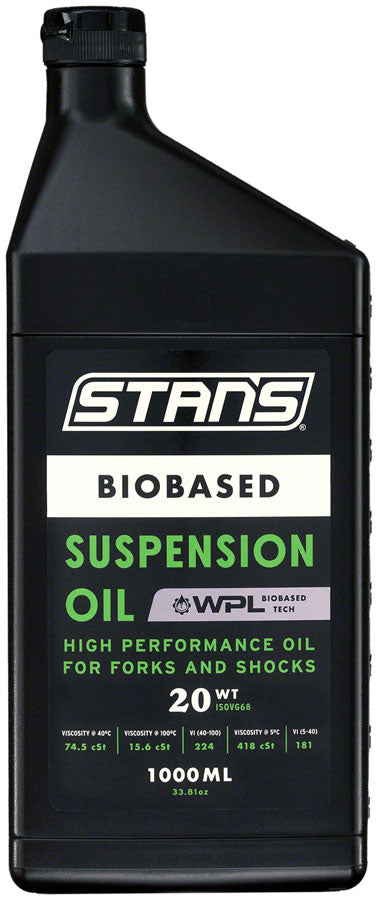 Load image into Gallery viewer, Stan's Biobased Suspension Oil - 20WT 1L