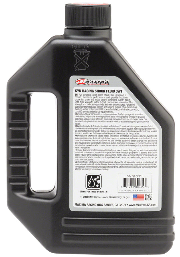 Load image into Gallery viewer, Manitou Maxima Synthetic All-Temperatures Suspension Oil - 3Wt 1 Liter