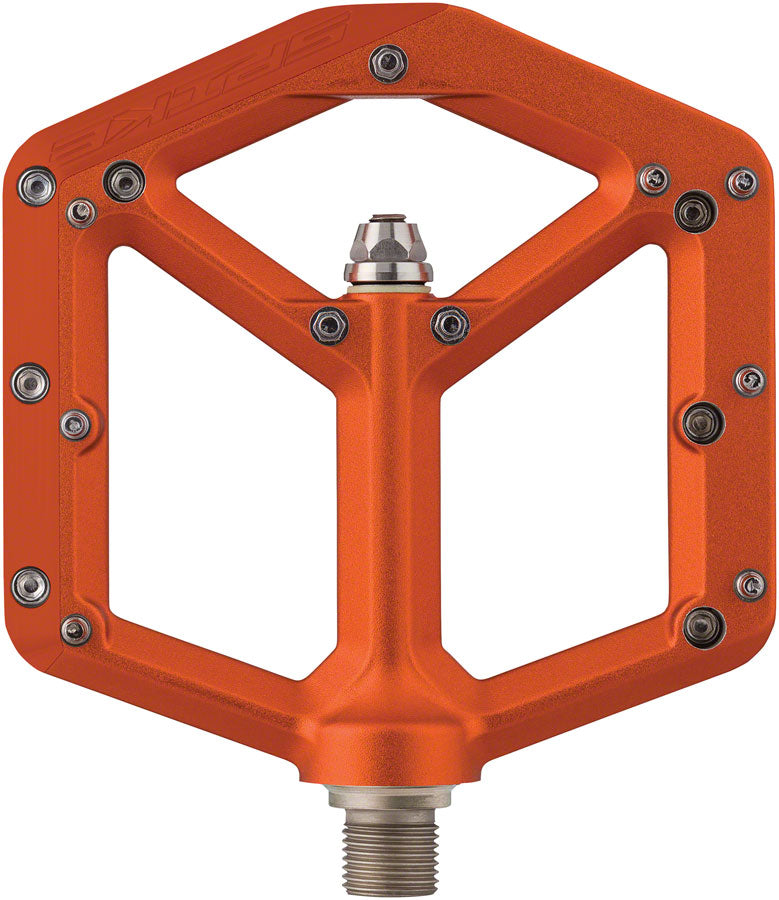 Load image into Gallery viewer, Spank Spike Pedals - Platform Aluminum 9/16" Orange