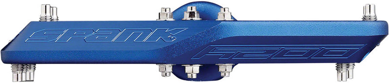 Load image into Gallery viewer, Spank Oozy Pedals - Platform Aluminum 9/16" Blue