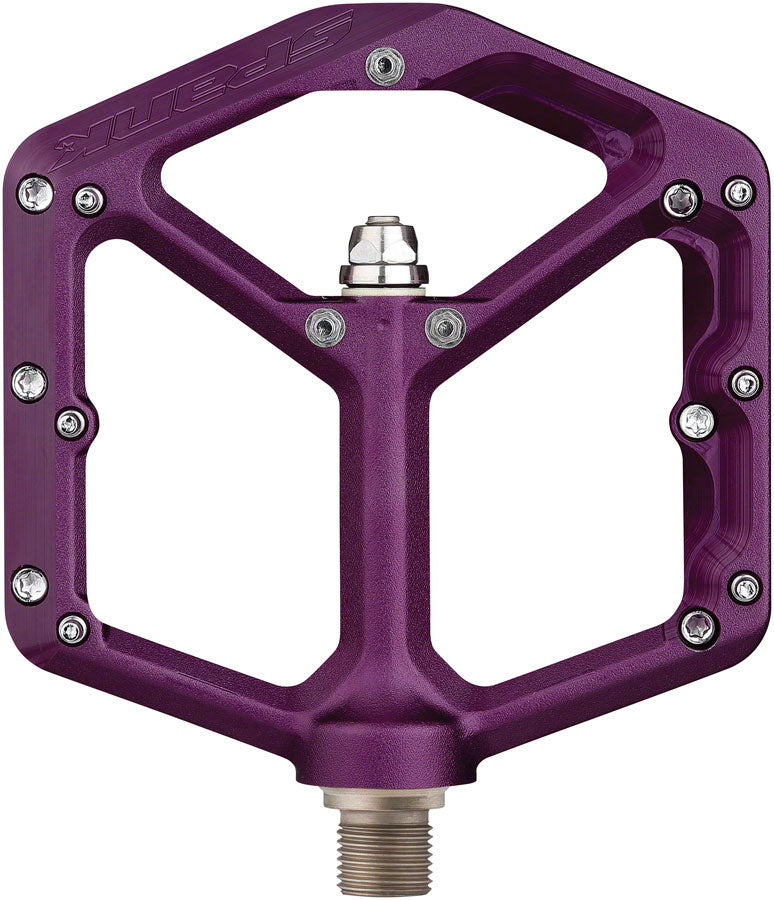 Load image into Gallery viewer, Spank Oozy Pedals - Platform Aluminum 9/16" Purple