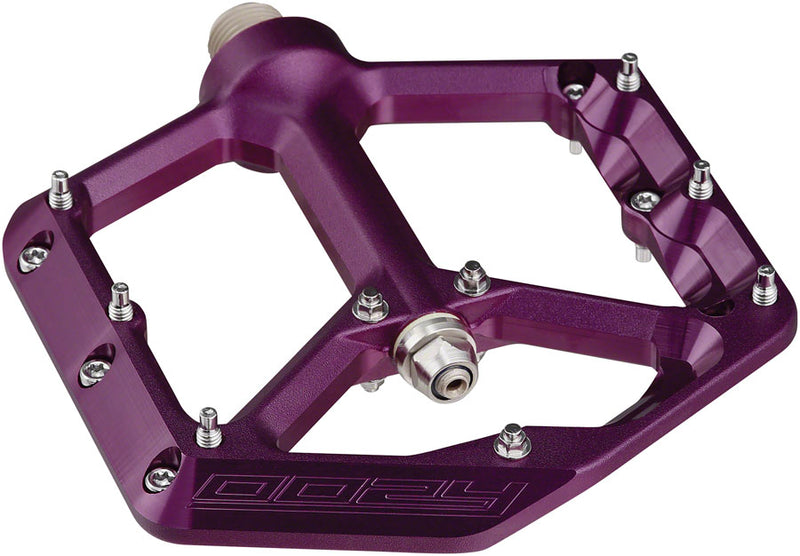 Load image into Gallery viewer, Spank Oozy Pedals - Platform Aluminum 9/16" Purple