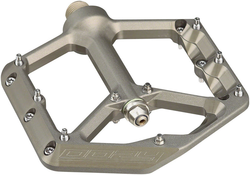 Load image into Gallery viewer, Spank Oozy Pedals - Platform Aluminum 9/16" Gun Metal