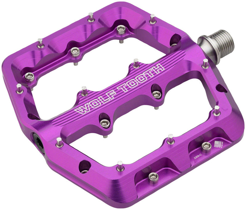 Load image into Gallery viewer, Wolf Tooth Waveform Pedals - Purple Large